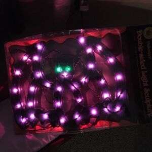 Vintage Halloween Light Sculpture Bat